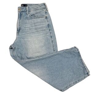 Hollister high-rise barrel jeans 11s